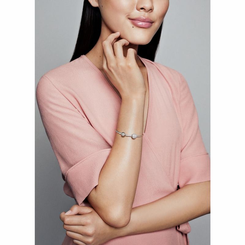 Pandora Pavé Sphere Charm Silver Egypt ST8426970